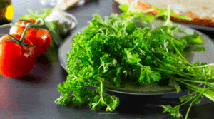 Curly Parsley Spring Salad