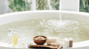 Epsom salt baths for detoxification