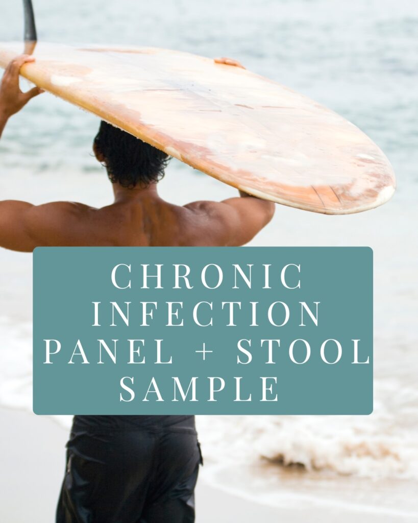 Chronic Infection Panel + Stool Sample Test